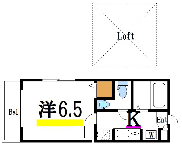エスタシア小岩 間取り