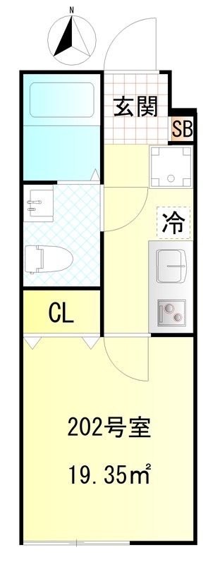 CFジオーレ西尾久 間取り