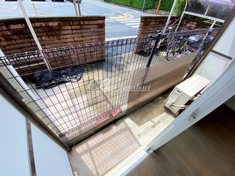 月光荘　2号館 ベランダ