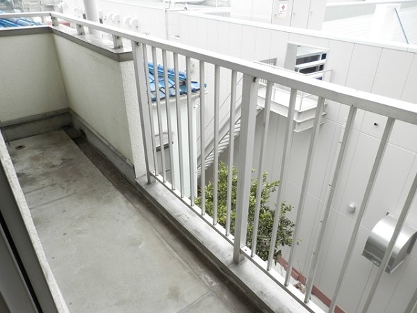 第二谷中コーポ  ベランダ