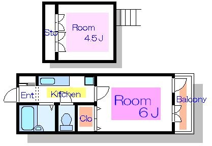 SKパレス５ 間取り図