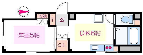 ＳＰ第２ビル 間取り図
