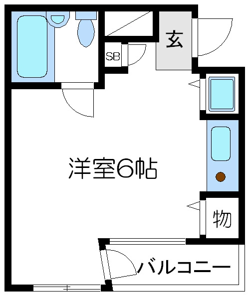 グローバリービューテラスⅣ  間取り