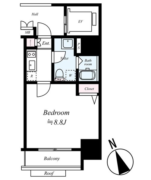 ステージファースト東日暮里 間取り