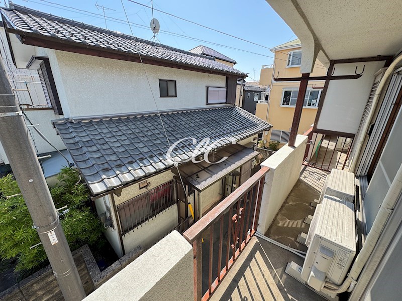 第二清和荘 ベランダ