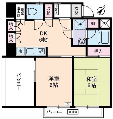 スカイスペース２ 間取り