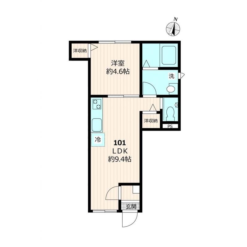 Ｂｌａｎｃｈｅ上野桜木 間取り
