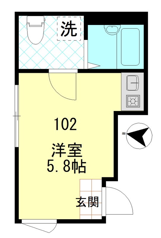 コンフォート北綾瀬 間取り