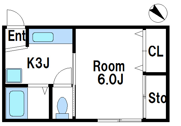 西野ハイツ 間取り