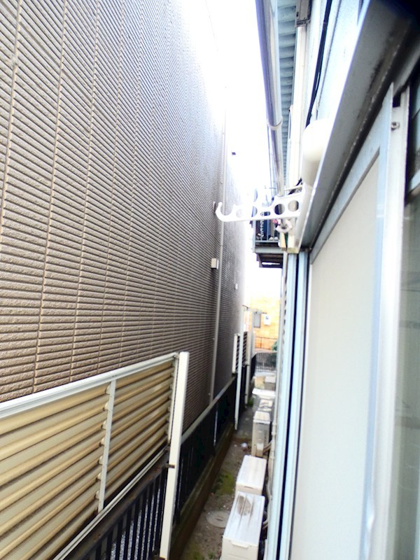 西野ハイツ ベランダ