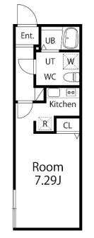 Bright西葛西 201号室 間取り