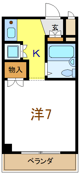 ハイブリッジハイツ 間取り