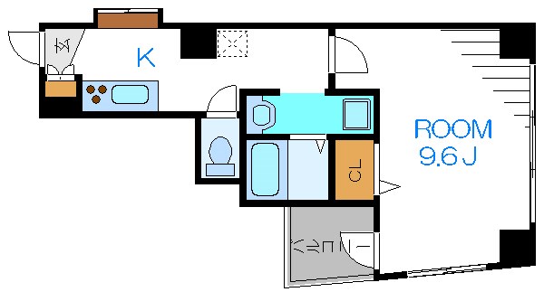ディアコートジュリー  間取り