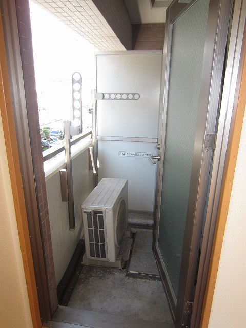 ディアコートジュリー  ベランダ