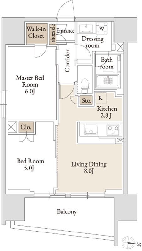 ＢＬＥＳＳ亀戸 間取り