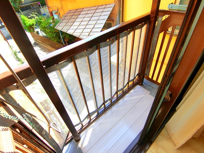 金子マンション  ベランダ