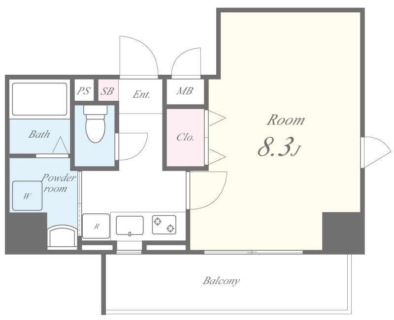 メルヴェーユ  間取り