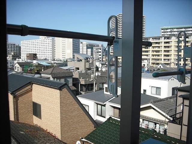 旭マンション ベランダ