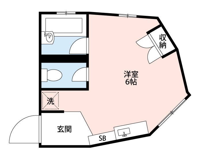 サンコーポ 間取り図
