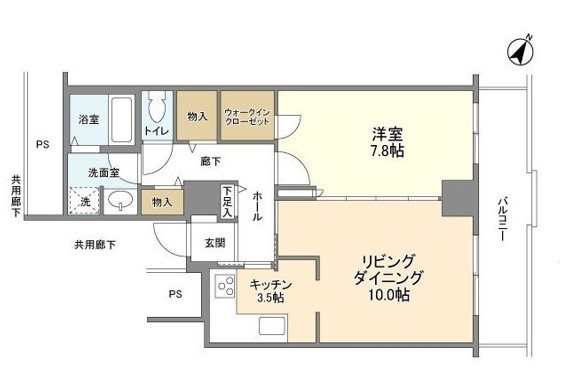 トルナーレ日本橋浜町 間取り