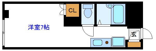 エスポワールＴＳＵＲＵＧＩ 間取り