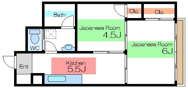 旭マンション 間取り