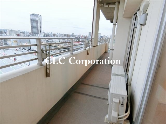ロイヤルパークスタワー南千住 ベランダ