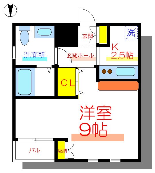 Ｋａｒｉｎ散歩 間取り