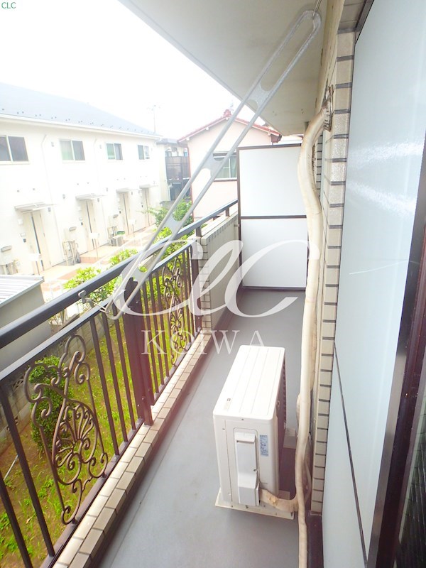 清晃マンション ベランダ