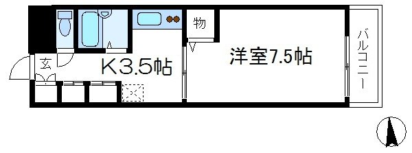 ウエストリバーハイツ 間取り