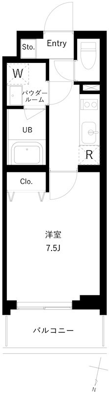 アーバンパーク梅島 間取り