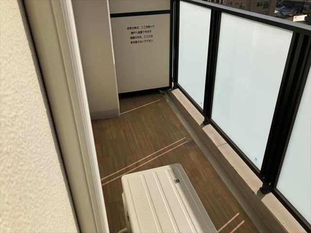 ベルシード梅島ブランシュ ベランダ