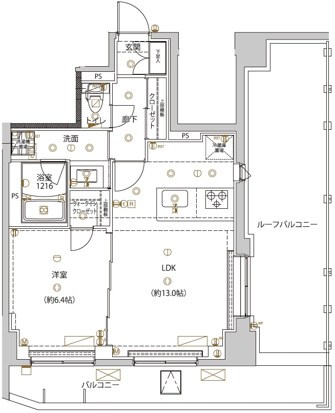 ユリカロゼ五反野Ⅲ 間取り