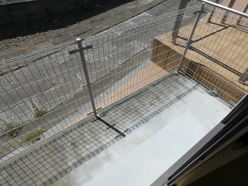 ラミアカーサK ベランダ