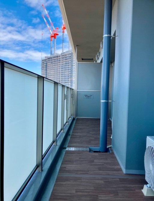 プラウドタワー小岩フロント ベランダ