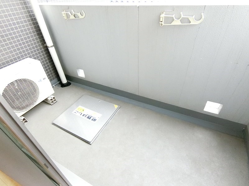 ライジングプレイス北千住 ベランダ