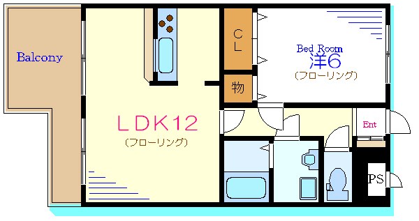 マノーリヴェール     間取り