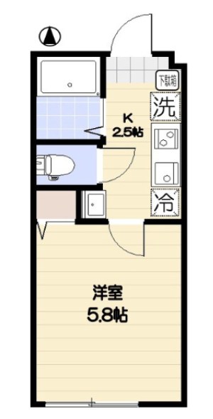 エクセラン西新井大師 間取り