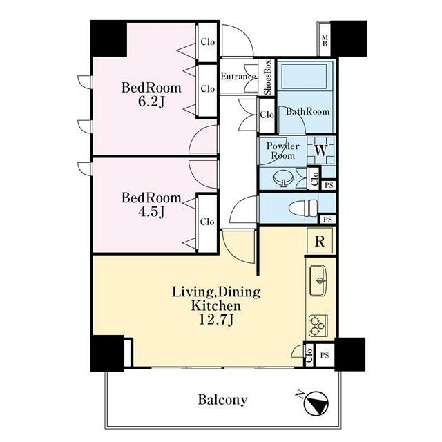 王子神谷パークハウス 間取り