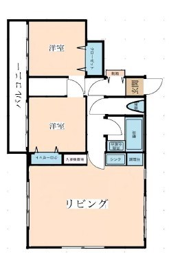ダイアパレス町屋 間取り