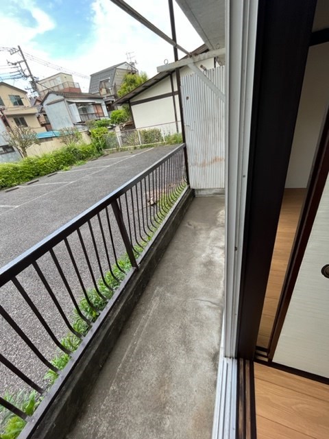 コーポカナユニ ベランダ