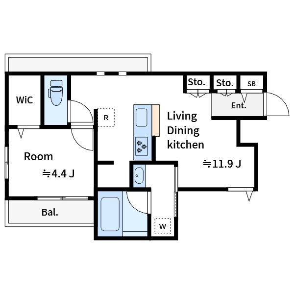 Maison de clair 間取り