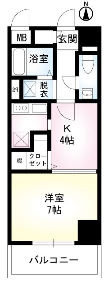 アベニュー白河 間取り