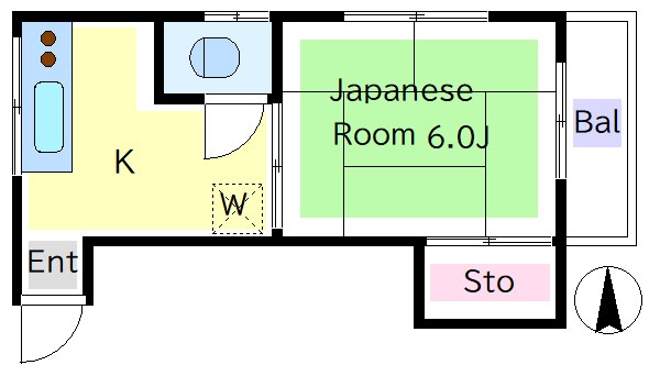 坂口荘  間取り図