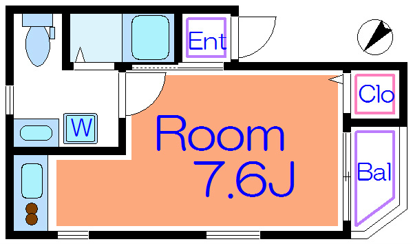 ボニート・フレッサ 間取り図