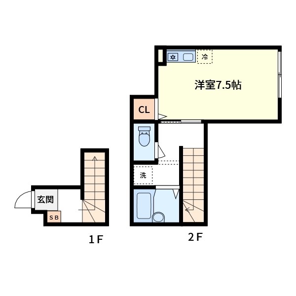 MKハウス 間取り図