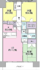 グランカーサ新小岩 間取り図