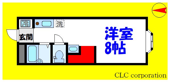 エステートタイム６ 間取り図