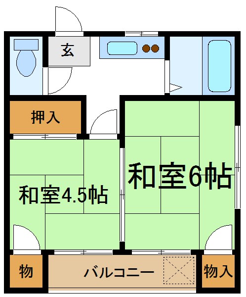 みはるハイツ  間取り