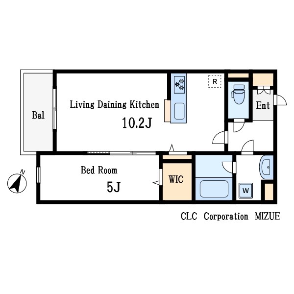 Maison Housedressing 間取り図